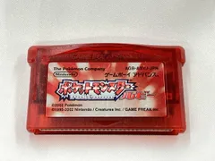 【美品】ポケットモンスター ルビー　箱・取説あり ポケットモンスタールビー【箱・取扱説明書・付属資料付き】