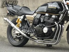 アキヤン　マフラー　XJR４００　６分割　ブラック　アウター/４－２－１ xjr400 マフラー（XJR400 マフラー 4-2-1マフラー）