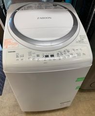 ◆TOSHIBA 洗濯乾燥機 8kg 4.5kg ZABOON AW-8V6