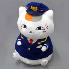 [중고] 봉제 장난감 니안코 선생님 역장 냥코 선생님 봉제 장난감 스페셜 ver