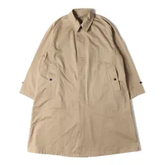 URU ウル コート サイズ:1 18AW コットンチノクロス バルマカーン コート BALMACAAN COAT TYPE A 18FUJ10A ステンカラー オーバー サイズ ビッグ シルエット ベージュ 日本製 ブランド アウター ジャケットのサムネイル