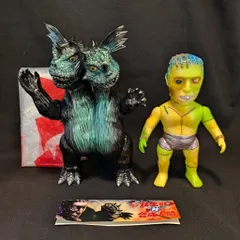 ゾルメン ZOLLMEN 双生獣バジラ 対 合成人間 ソフビ 人形 フィギュア