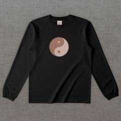 和柄長袖Tシャツ　小紋 霰 -彩・円- ［長袖］