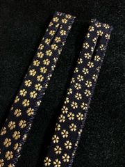 MN8 新品　剣道　防具　面　乳革　23cm 2本1組　金小桜