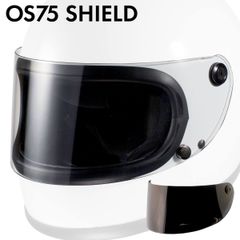 【シールドのみ販売】OS75 スペアシールド クリア(標準装備カラー) スモーク / 交換 パーツ 部品 FS-JAPAN 石野商会