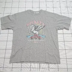 ◇ ⊂ MILKFED ミルクフェド シンプル系 半袖 半袖Ｔシャツ サイズL グレー系 レディース E  【1508060023926】