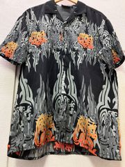 PLASTICTOKYO アニマル柄 パイル地 半袖シャツ　夏服 PLASTICTOKYO アニマル柄 パイル地 半袖シャツ 夏服 | Mercari