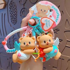 【即日発送】バターベア ぬいぐるみキーチェーン・シュシュ・シール入り 豪華セット 即日発送】バターベア ぬいぐるみキーチェーン・シュシュ