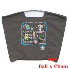 【正規品】 ボールアンドチェーン (ビーイット オールスポーツ / チャコールグレー) Lサイズ  トートバッグ