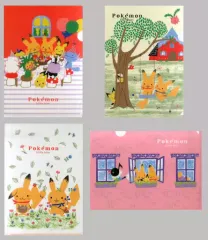 【中古】クリアファイル Pokemon little tales[2017] A4クリアファイル4枚セット 「ポケットモンスター」 ポケモンセンター限定