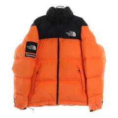 SUPREME (シュプリーム) 16AW×THE NORTH FACE Nuptse Jacket ノースフェイス ヌプシダウンジャケット オレンジ