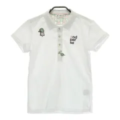 サイズ：M AND PER SE アンパスィ 9707FS/V6 半袖ポロシャツ  ホワイト系 [240101360278]# ゴルフウェア レディース ストスト