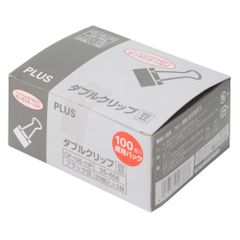 【在庫セール】100個 豆徳用パック CP-106-10P ダブルクリップ 35