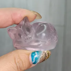 恋愛運♡》ローズクオーツバラカービング