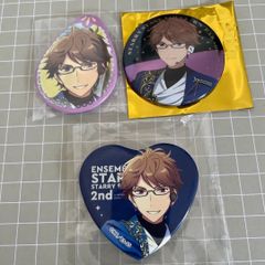 2点セット】あんスタ スタステ 2nd ハート缶バッジ キャラバッジ 斎宮