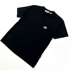 BEN DAVIS ☆ シンプルで着回し抜群◎ 半袖 胸ポケット Tシャツ ポケT ブラック L 定番 アメカジ ストリート 古着MIX ベンデイビス■G241