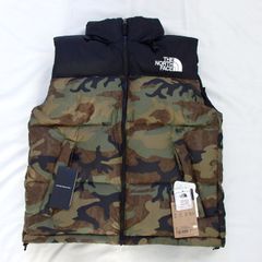 新品未使用 THE NORTH FACE ノースフェイス 迷彩 ダウンベスト Mサイズ ND92233