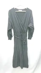 ◇ ◎ SENSE OF PLACE 長袖 ロング丈 ワンピース サイズFree ブラック レディース E  【1408060026166】