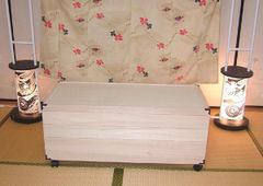 着物 収納ケース 桐衣装ケース 桐箱3段 三段レギュラー キャスター付き 着物用 桐衣装箱 桐箱 レギュラー 肥前桐民芸 桐たんす 桐箪笥 桐タンス 和家具