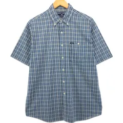 古着 ラルフローレン Ralph Lauren POLO SPORT ポロスポーツ 半袖 ボタンダウン チェックシャツ メンズM相当/eaa539446
