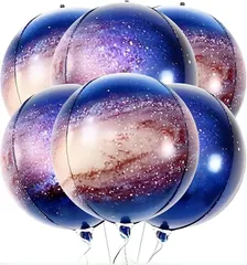 cobalt planet 宇宙 バルーン 6個セット 22インチ 55.88cm アルミフィルムバルーン バースデイ 誕生日