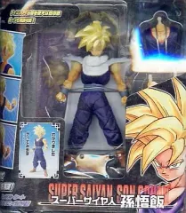 【中古】フィギュア 孫悟飯 スーパーサイヤ人「ドラゴンボールZ」ハイブリッドアクション超龍伝