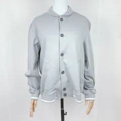 DoCLASSE（ドゥクラッセ） グレー ジャケット カーディガン風 アウター 長袖 Lサイズ ゆったり 大きめ きれいめ シンプル 羽織り 薄手 ストレッチ 快適 体型カバー 春 秋 冬のサムネイル