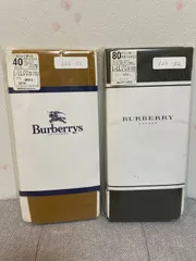 BURBERRY バーバリー タイツ 2点セット 未開封 L-LL 40デニール＆80デニール