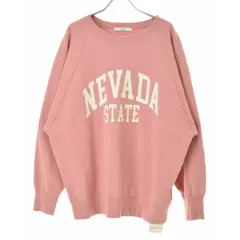 【JOURNALSTANDARDrelume】23070462800510 NEVADAロゴスウェット長袖スウェット