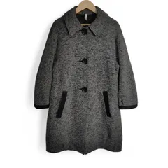 アンタイトル　サイズ2  アウター　ロングコート　日本製　グレー　黒