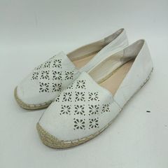 UGG Cas Perf スリッポン レザースニーカーW7 白 24cm - メルカリ