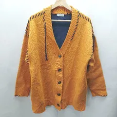 ◇ PAGEBOY ページボーイ Vネック おしゃれ 長袖 カーディガン サイズF オレンジ レディース E  【1405140028942】のサムネイル