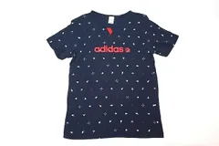 adidas neo アディダス ネオ 半袖Tシャツ ネイビー 紺 M