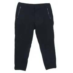 Emporio Armani エンポリオ・アルマーニ 3H1GN5 ハニカムジャガード ハウンドトゥース ドローコード イージー パンツ ブラック系 48【中古】のサムネイル
