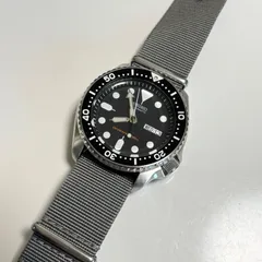 【送料無料】SEIKO/セイコー/7S26-0020/ダイバーズ200m/自動巻き腕時計/メンズ/デイト/ブラック文字盤/シルバー/グレー/中古品/動作品/稼働品