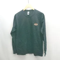 ◇ ⊇ GILDAN ギルダン 長袖 Tシャツ サイズM ブラック系 メンズ E  【1502060012324】