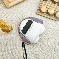 AirPods ケース Apple AirPods Pro 2 第2世代 収納ケース カラビナ付き カバー シリコン かわいい 可愛い エアーポッズプロ ケース おしゃれ 落下防止 着脱簡単 耐衝撃 汗 水 防止 スリムフィット サメ シャーク Nibiru