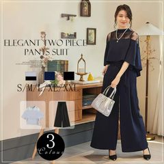 スーツ・フォーマル・ドレス merukari.s ブラック 結婚式 パンツドレス セットアップ フォーマル スーツ