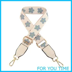 【新着商品】[TIES] バッグベルト 交換用クロスボディストラップ ショルダーストラップ ショルダーベルト キャンバスショルダーストラップ 長さ調節可能 ハンドバッグメッセンジャーバッグ ポリエステル綿＋皮革 女性 ファション おしゃれ ストライプ