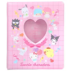 サンリオキャラクターズ L判 フォトポケットアルバム 6穴 エンジョイアイドル 推し 応援 サンリオ sanrio キャラクター