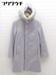 ■ ◎ ROPE PICNIC ロペピクニック ファー付き 長袖 コート サイズ36 グレー系 レディース  【1002801739737】のサムネイル
