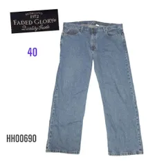 メキシコ製メンズデニムパンツジーンズw40股下75㎝ブルーFAD E 0D GLORY HH00690のサムネイル