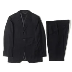 BURBERRY BLACK LABEL バーバリー ブラックレーベル サイズ:98-86-180 42L | SUPER120sウール テーラードジャケット / スラックスパンツ スーツ | ブラック 黒 | 日本製【メンズ】【中古】