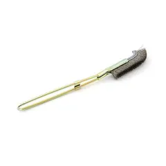 【新品・7営業日以内発送】4977292171496 チャンネルブラシステン 曲柄 4977292171496 藤原産業 チャンネルブラシステン曲柄 ワイヤーブラシ 作業工具 大工道具 磨き出しブラシ【沖縄離島販売不可】のサムネイル
