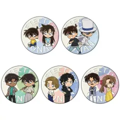 【中古】バッジ・ビンズ 全5種セット 「名探偵コナン キャラバッジコレクション」