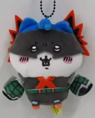 【中古】雑貨 爆豪勝己×ハチワレ マスコット 「僕のヒーローアカデミア×ちいかわ なんか小さくてかわいいやつ POP UP STORE」