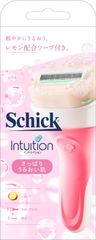 イントゥイション さっぱりうるおい肌 ホルダー(刃付き+替刃1コ)カミソリ Schick(シック) 女性