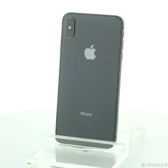 〔中古品〕 iPhoneXS Max 64GB スペースグレイ MT6Q2J／A SIMフリー【198】