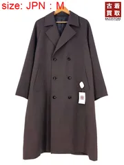 ジュンレッド JUNRed スムースタッチトレンチオーバーコート メンズ JPのサムネイル