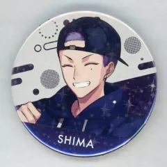 【中古】バッジ・ピンズ 志麻(カジュアル衣装) 缶バッジ(ホロ) 「浦島坂田船 SUMMER TOUR 2023 Plusss」 缶バッジくじ景品